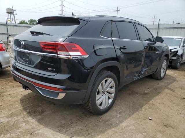 1V26E2CA3LC230810 - 2020 VOLKSWAGEN ATLAS CROS SE Черный фото 3