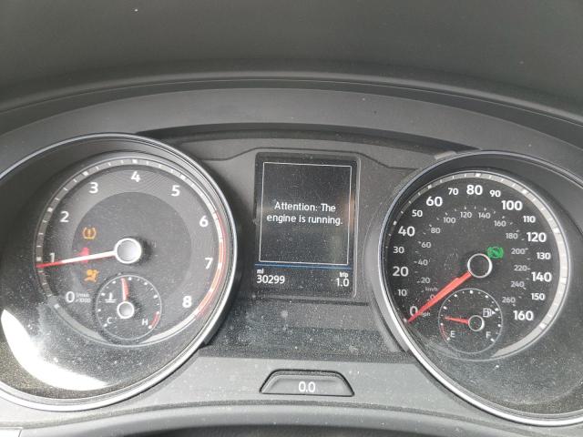 1V26E2CA3LC230810 - 2020 VOLKSWAGEN ATLAS CROS SE Черный фото 9