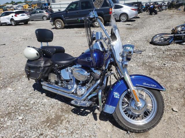 1HD1BWB146Y020249 - 2006 HARLEY-DAVIDSON FLSTCI BLUE photo 1