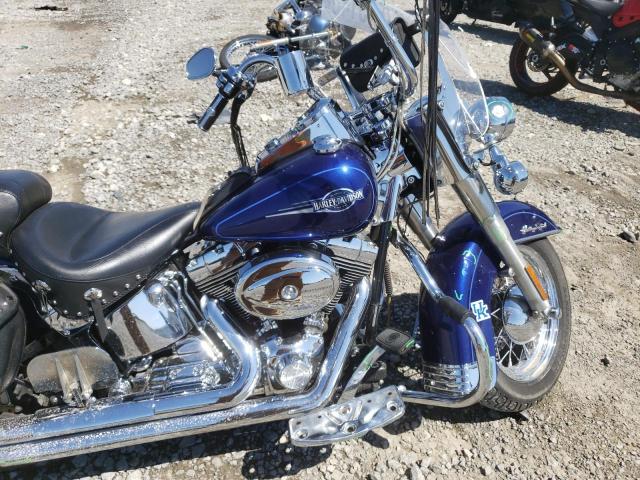 1HD1BWB146Y020249 - 2006 HARLEY-DAVIDSON FLSTCI BLUE photo 9