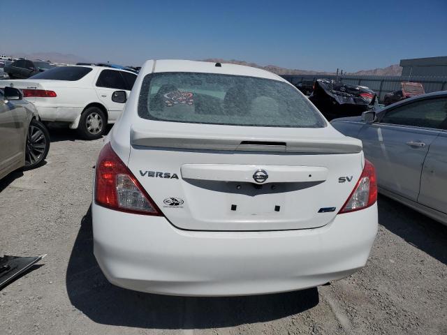 3N1CN7AP0DL892331 - 2013 NISSAN VERSA S WHITE photo 6