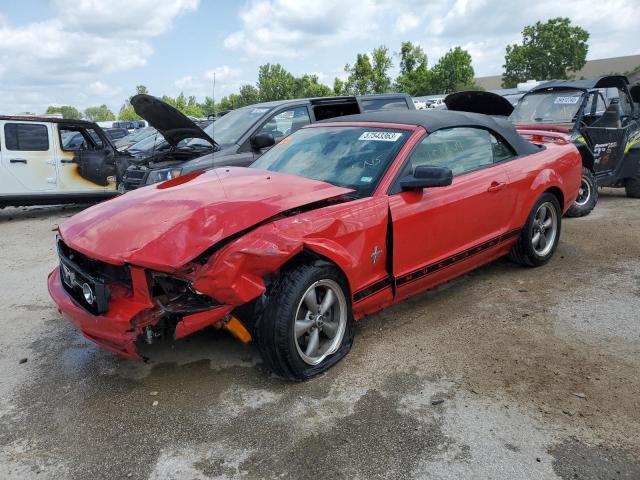 1ZVFT84N465178542 - 2006 FORD MUSTANG RED photo 1