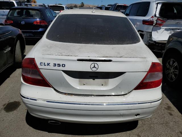 WDBTJ56H97F205410 - 2007 MERCEDES-BENZ CLK 350 WHITE photo 6