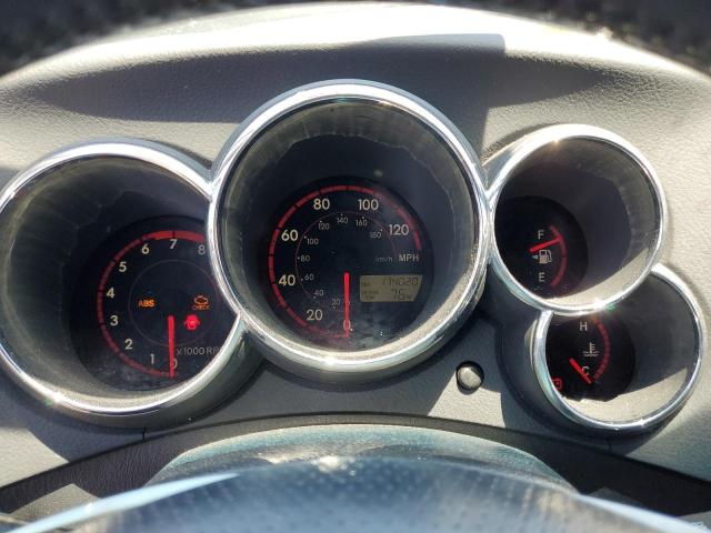 2T1KR32E84C182261 - 2004 TOYOTA COROLLA MA XR BLACK photo 9