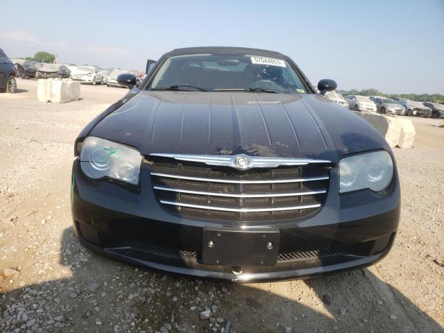 1C3LN55L87X071497 - 2007 CHRYSLER CROSSFIRE BLACK photo 5