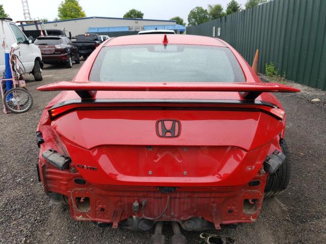 2HGFC3A54HH750037 - 2017 HONDA CIVIC SI RED photo 6