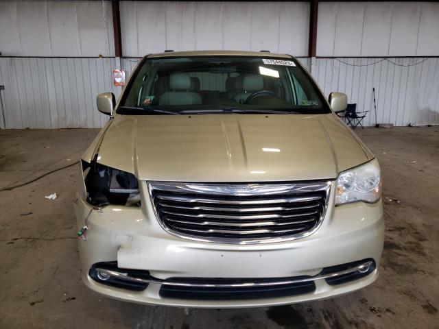2A4RR8DG7BR612282 - 2011 CHRYSLER TOWN & COU TOURING L GOLD photo 5