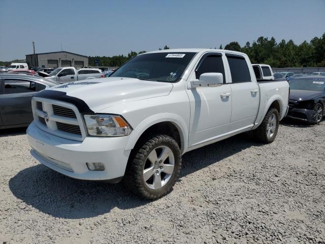 1C6RD7MT8CS293638 - 2012 DODGE RAM 1500 SPORT WHITE photo 1