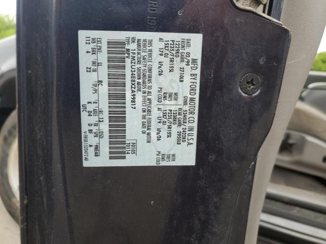 1FMZU34E8XZA99817 - 1999 FORD EXPLORER BLUE photo 13