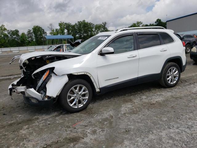 1C4PJLCB3FW536702 - 2015 JEEP CHEROKEE LATITUDE WHITE photo 1