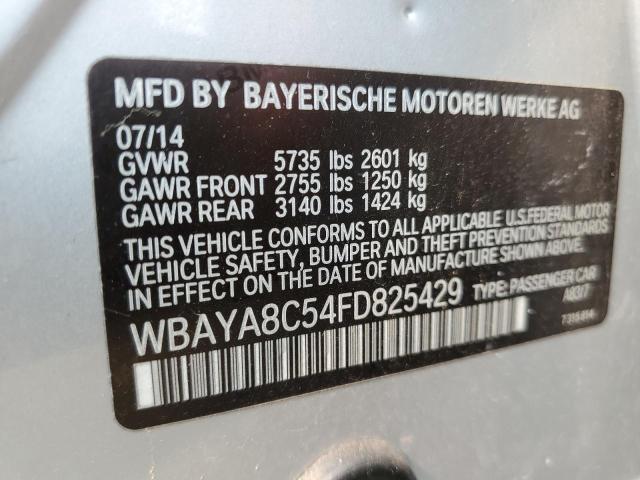 WBAYA8C54FD825429 - 2015 BMW 750 I SILVER photo 12