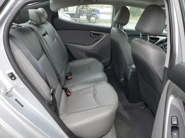 5NPDH4AE7CH091092 - 2012 HYUNDAI ELANTRA GLS SILVER photo 10