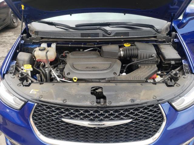 2C4RC1BG8MR562108 - 2021 CHRYSLER PACIFICA TOURING L ლურჯი ფოტო 12