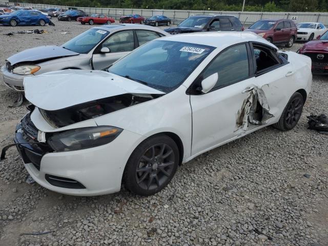 1C3CDFAA2FD378984 - 2015 DODGE DART SE WHITE photo 1