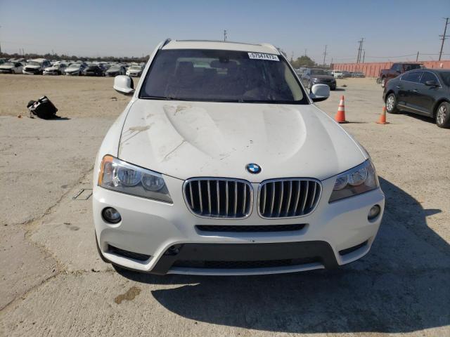 5UXWX9C56D0A31729 - 2013 BMW X3 XDRIVE28I WHITE photo 5