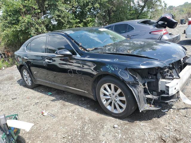 JTHDL5EF8B5003302 - 2011 LEXUS LS 460L BLACK photo 4