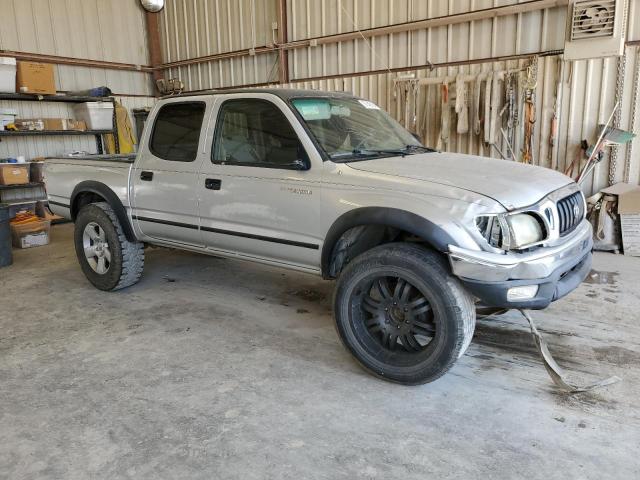5TEGN92N62Z881450 - 2002 TOYOTA TACOMA DOUBLE CAB PRERUNNER SILVER photo 4