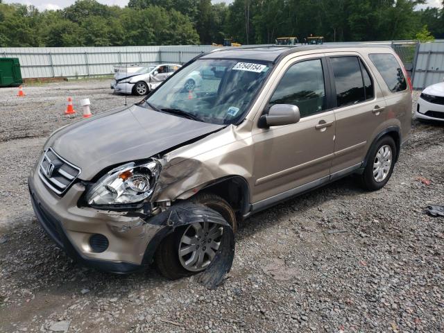 SHSRD78906U405222 - 2006 HONDA CR-V SE TAN photo 1