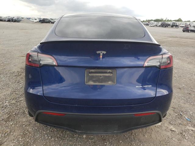 5YJYGDEE8MF190812 - 2021 TESLA MODEL Y BLUE photo 6