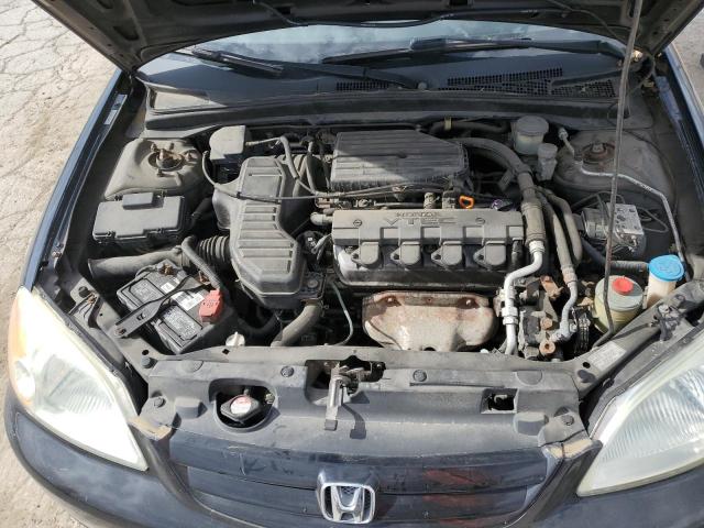 2HGES25852H612849 - 2002 HONDA CIVIC EX 黑色 照片 11