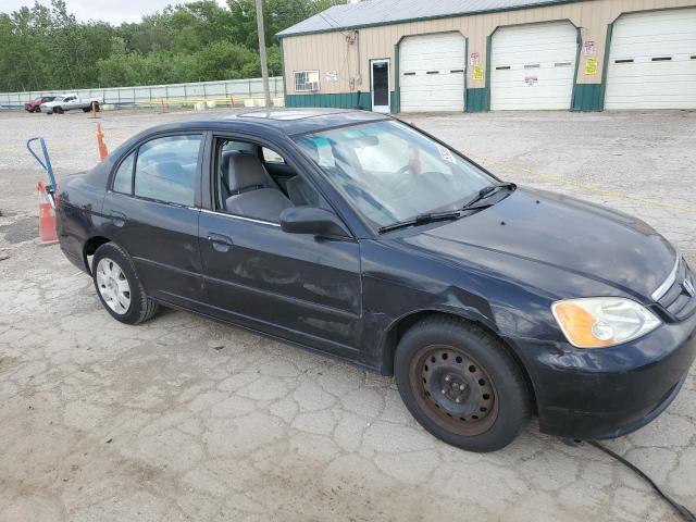 2HGES25852H612849 - 2002 HONDA CIVIC EX 黑色 照片 4