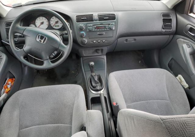 2HGES25852H612849 - 2002 HONDA CIVIC EX 黑色 照片 8