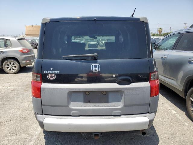 5J6YH18654L003341 - 2004 HONDA ELEMENT EX BLACK photo 6