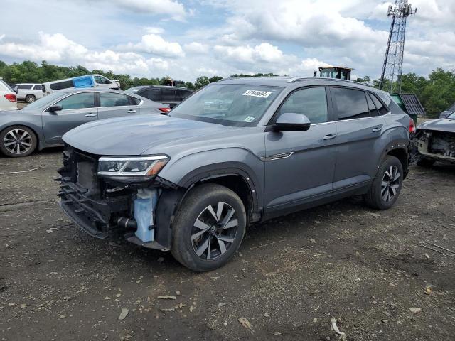 1V2LC2CAXMC208572 - 2021 VOLKSWAGEN ATLAS CROS SE Серый фото 1