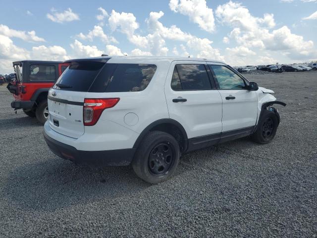 1FM5K8ARXDGA88916 - 2013 FORD EXPLORER POLICE INTERCEPTOR WHITE photo 3