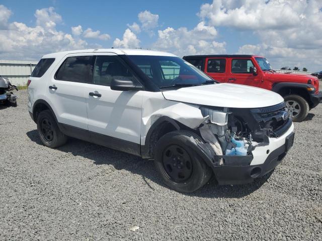 1FM5K8ARXDGA88916 - 2013 FORD EXPLORER POLICE INTERCEPTOR WHITE photo 4