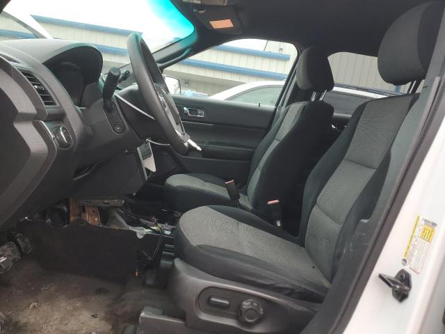 1FM5K8ARXDGA88916 - 2013 FORD EXPLORER POLICE INTERCEPTOR WHITE photo 7