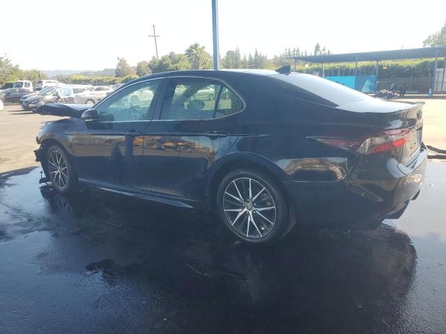 4T1S11AK7PU730272 - 2023 TOYOTA CAMRY SE NIGHT SHADE BLUE photo 2