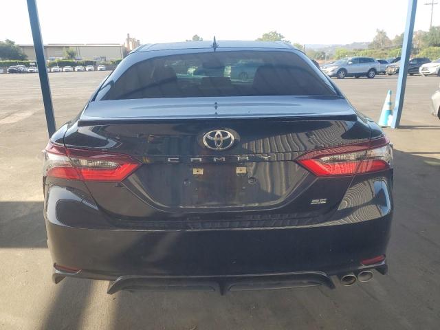 4T1S11AK7PU730272 - 2023 TOYOTA CAMRY SE NIGHT SHADE BLUE photo 6