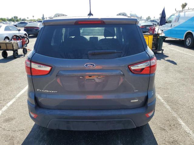 MAJ3S2GE0KC273015 - 2019 FORD ECOSPORT SE GRAY photo 6