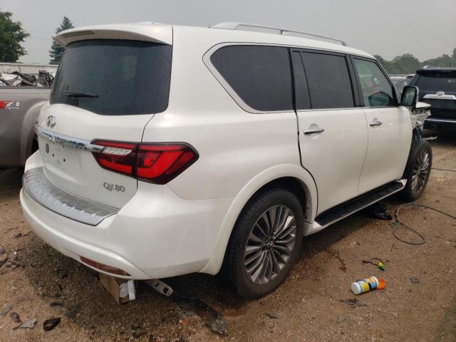 JN8AZ2NE9K9229502 - 2019 INFINITI QX80 LUXE WHITE photo 3