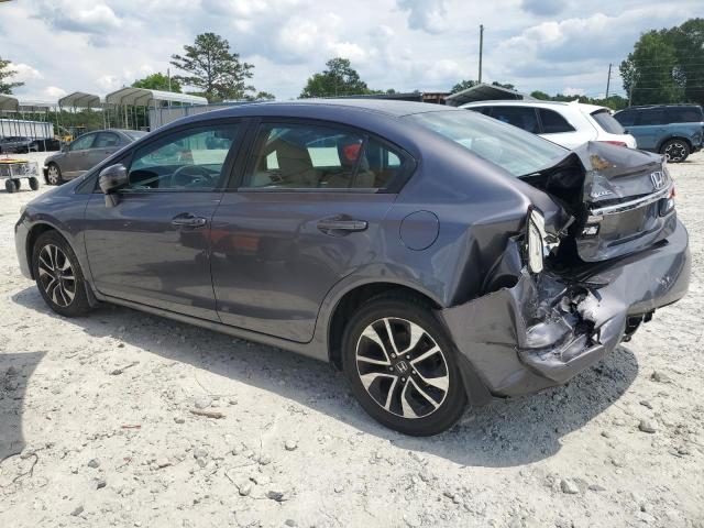 2HGFB2F87EH521802 - 2014 HONDA CIVIC EX GRAY photo 2