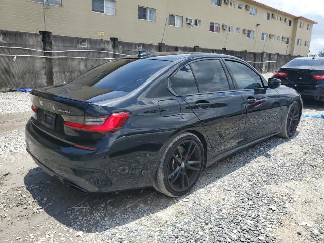 3MW5U7J08M8B52411 - 2021 BMW M340I BLACK photo 3