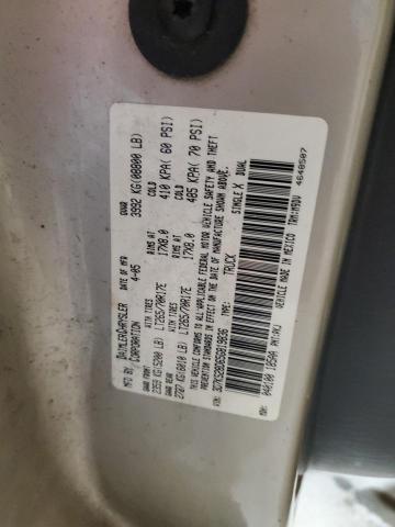 3D7KS28D65G819836 - 2005 DODGE RAM 2500 ST CREAM photo 13