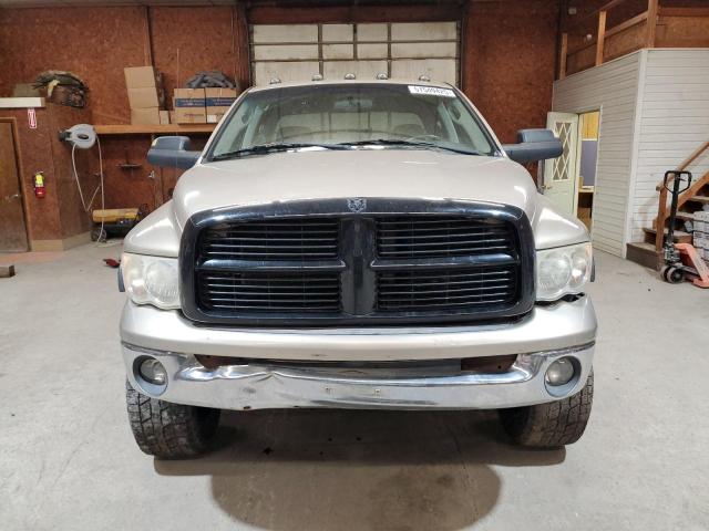 3D7KS28D65G819836 - 2005 DODGE RAM 2500 ST CREAM photo 5