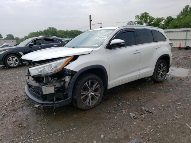 5TDJKRFH8GS244342 - 2016 TOYOTA HIGHLANDER XLE Ağ foto 1