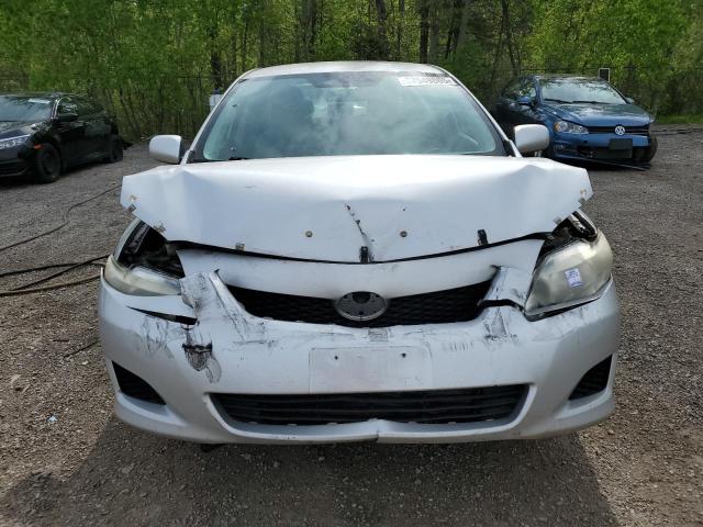 2T1BU40E59C189649 - 2009 TOYOTA COROLLA BASE 银色 照片 5