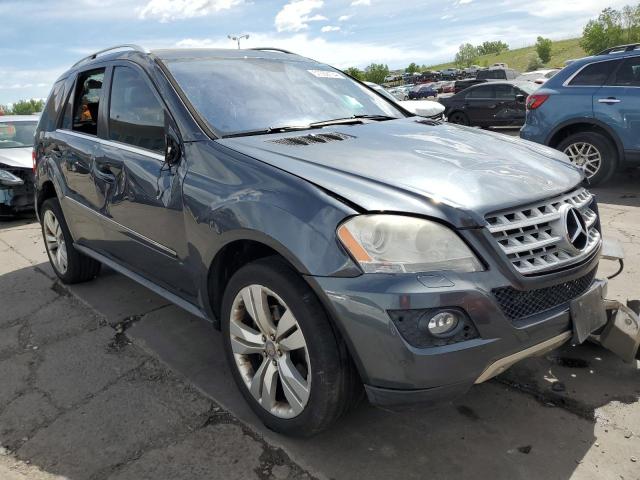 4JGBB8GB6AA611795 - 2010 MERCEDES-BENZ ML 350 4MATIC BLUE photo 4