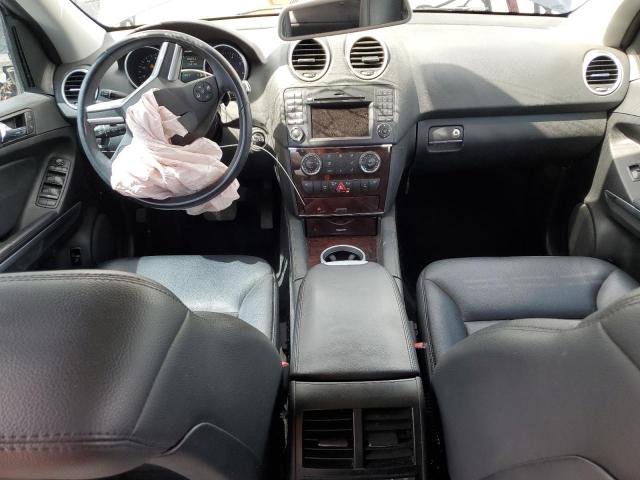 4JGBB8GB6AA611795 - 2010 MERCEDES-BENZ ML 350 4MATIC BLUE photo 8