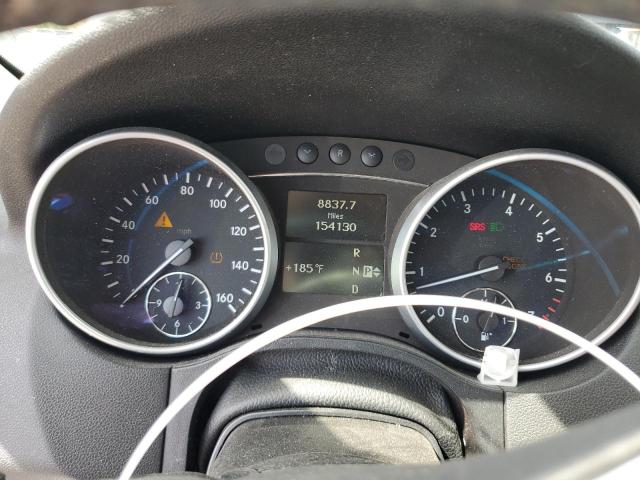 4JGBB8GB6AA611795 - 2010 MERCEDES-BENZ ML 350 4MATIC BLUE photo 9