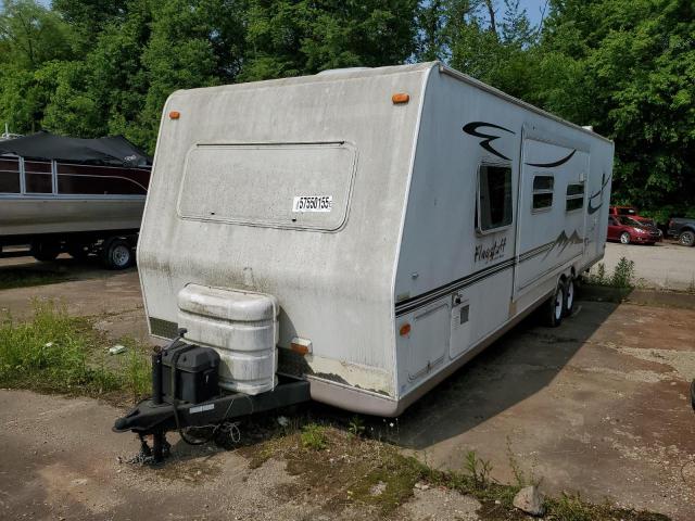 4X4TFLC235D085937 - 2005 FOREST RIVER FLAGSTAFF LITE 26RBS WHITE photo 2