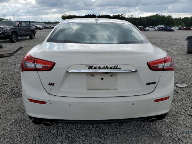 ZAM57RTA9F1150181 - 2015 MASERATI GHIBLI S WHITE photo 6