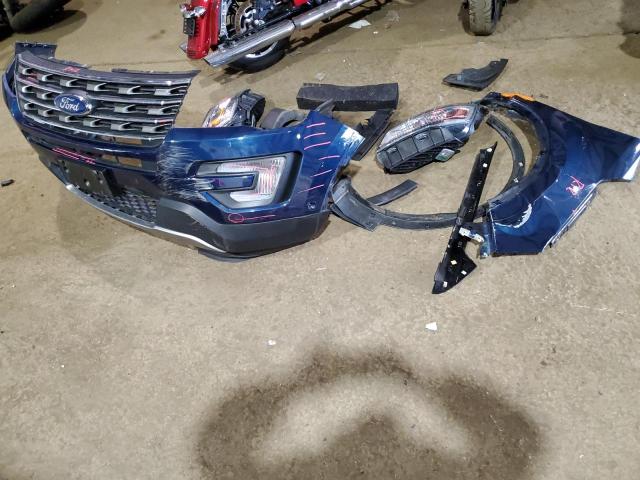 1FM5K8FH1HGB75271 - 2017 FORD EXPLORER LIMITED BLUE photo 13