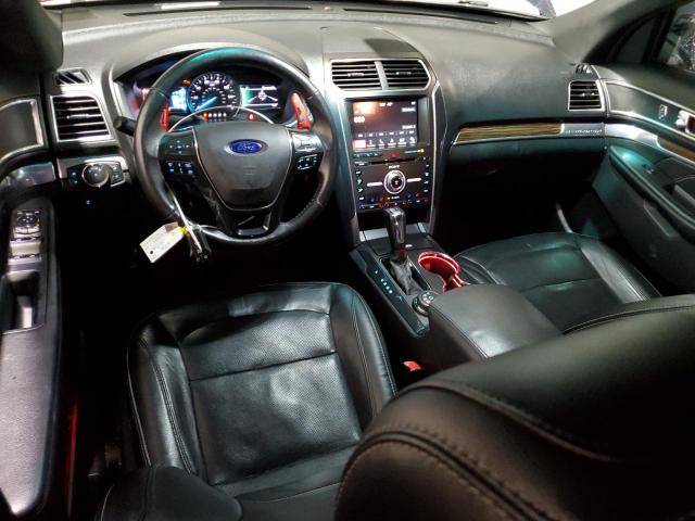 1FM5K8FH1HGB75271 - 2017 FORD EXPLORER LIMITED BLUE photo 8