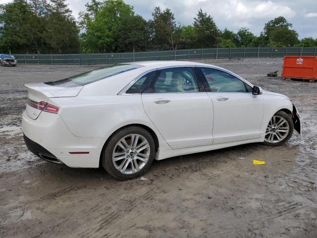 3LN6L2JK1ER821964 - 2014 LINCOLN MKZ WHITE photo 3