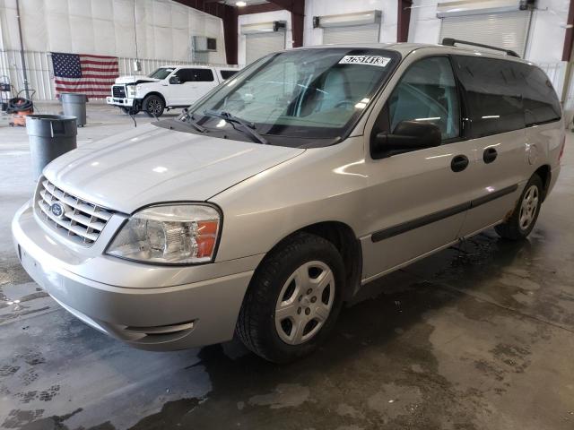 2FMZA51207BA23185 - 2007 FORD FREESTAR SE SILVER photo 1